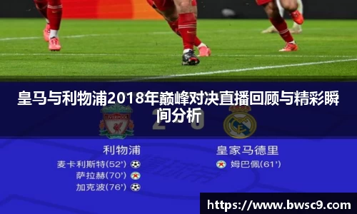 皇马与利物浦2018年巅峰对决直播回顾与精彩瞬间分析